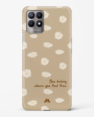 Free Spirit Blossom Hard Case Phone Cover-(Realme)