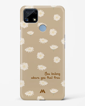 Free Spirit Blossom Hard Case Phone Cover-(Realme)