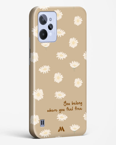 Free Spirit Blossom Hard Case Phone Cover-(Realme)