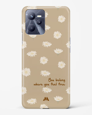 Free Spirit Blossom Hard Case Phone Cover-(Realme)