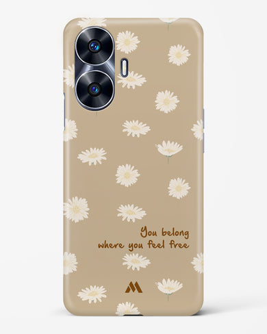 Free Spirit Blossom Hard Case Phone Cover-(Realme)