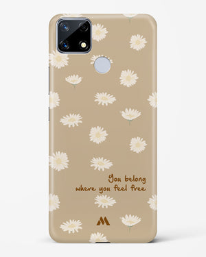 Free Spirit Blossom Hard Case Phone Cover-(Realme)