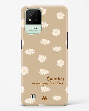 Free Spirit Blossom Hard Case Phone Cover (Realme)