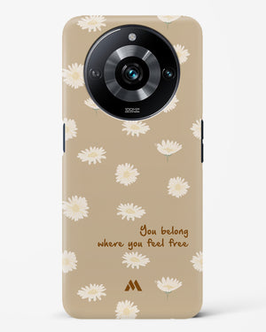 Free Spirit Blossom Hard Case Phone Cover-(Realme)