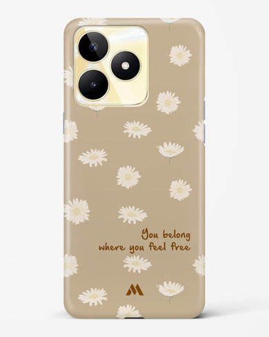 Free Spirit Blossom Hard Case Phone Cover (Realme)