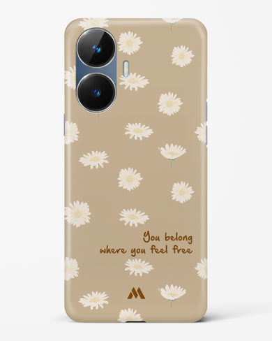 Free Spirit Blossom Hard Case Phone Cover-(Realme)