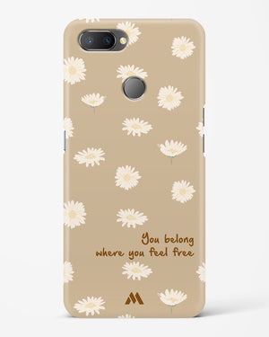 Free Spirit Blossom Hard Case Phone Cover-(Realme)