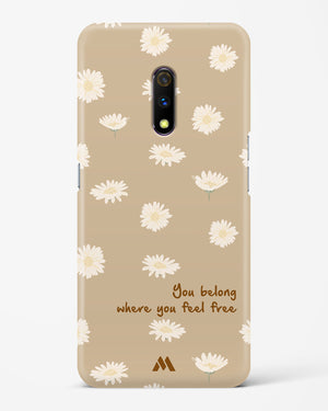 Free Spirit Blossom Hard Case Phone Cover (Realme)