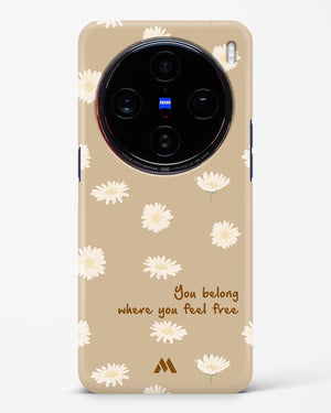 Free Spirit Blossom Hard Case Phone Cover (Vivo)