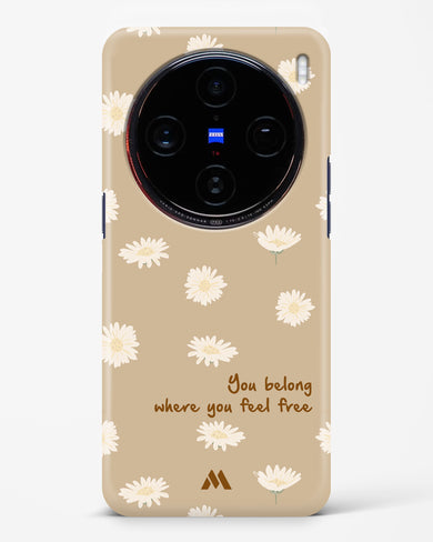 Free Spirit Blossom Hard Case Phone Cover (Vivo)