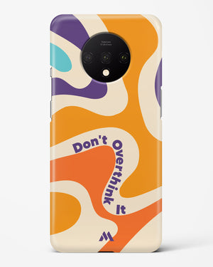 Dont Overthink It Hard Case Phone Cover-(OnePlus)