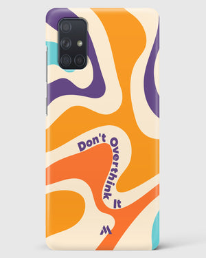 Dont Overthink It Hard Case Phone Cover (Samsung)