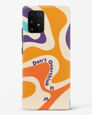 Dont Overthink It Hard Case Phone Cover-(Samsung)