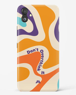 Dont Overthink It Hard Case Phone Cover-(Samsung)