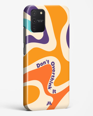 Dont Overthink It Hard Case Phone Cover (Samsung)