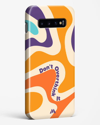 Dont Overthink It Hard Case Phone Cover-(Samsung)