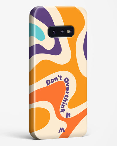 Dont Overthink It Hard Case Phone Cover-(Samsung)