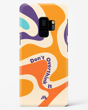 Dont Overthink It Hard Case Phone Cover (Samsung)