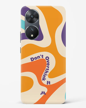 Dont Overthink It Hard Case Phone Cover (Vivo)