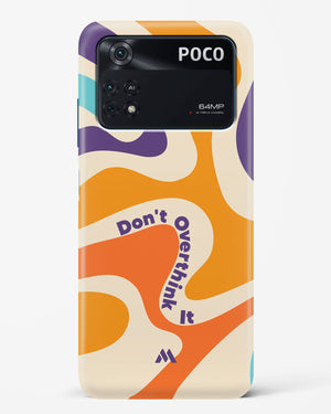 Dont Overthink It Hard Case Phone Cover (Xiaomi)