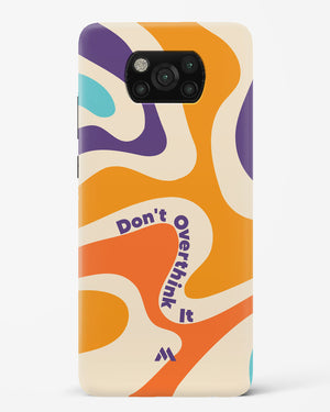 Dont Overthink It Hard Case Phone Cover-(Xiaomi)