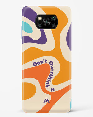 Dont Overthink It Hard Case Phone Cover-(Xiaomi)