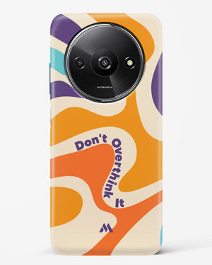 Dont Overthink It Hard Case Phone Cover (Xiaomi)