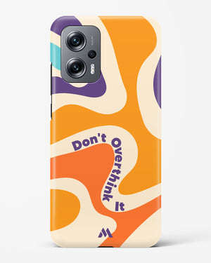 Dont Overthink It Hard Case Phone Cover (Xiaomi)