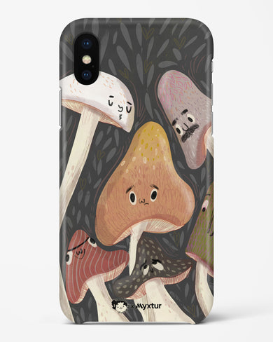 Shroom Smiles [doodleodrama] Hard Case Phone Cover-(Apple)