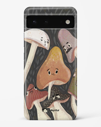 Shroom Smiles [doodleodrama] Hard Case Phone Cover-(Google)