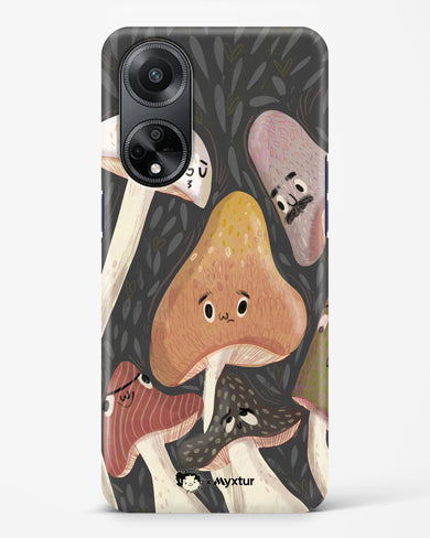 Shroom Smiles [doodleodrama] Hard Case Phone Cover-(Oppo)