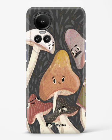 Shroom Smiles [doodleodrama] Hard Case Phone Cover-(Oppo)