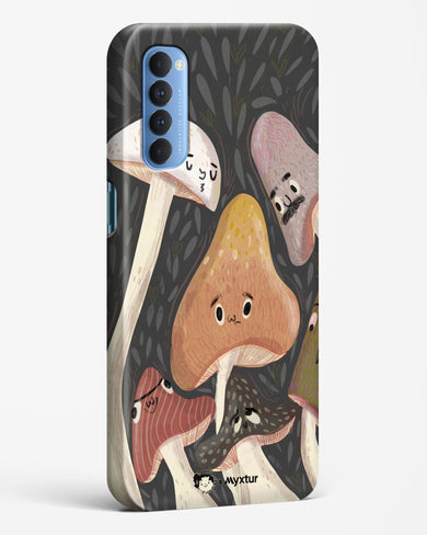 Shroom Smiles [doodleodrama] Hard Case Phone Cover-(Oppo)