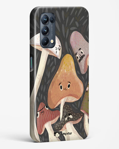 Shroom Smiles [doodleodrama] Hard Case Phone Cover-(Oppo)