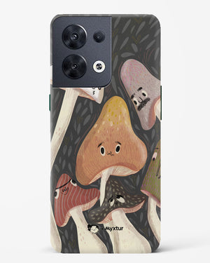 Shroom Smiles [doodleodrama] Hard Case Phone Cover-(Oppo)