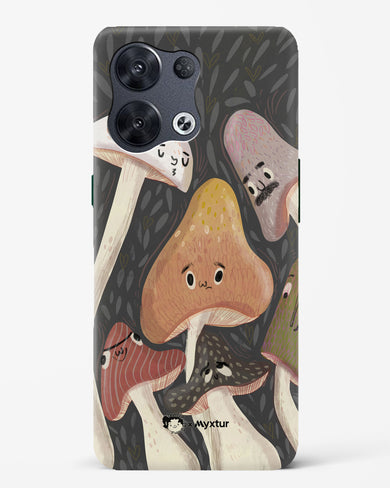 Shroom Smiles [doodleodrama] Hard Case Phone Cover-(Oppo)