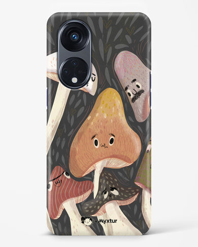 Shroom Smiles [doodleodrama] Hard Case Phone Cover-(Oppo)