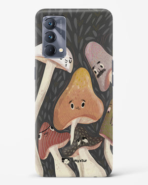 Shroom Smiles [doodleodrama] Hard Case Phone Cover-(Realme)