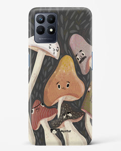 Shroom Smiles [Doodle Drama] Hard Case Phone Cover (Realme)