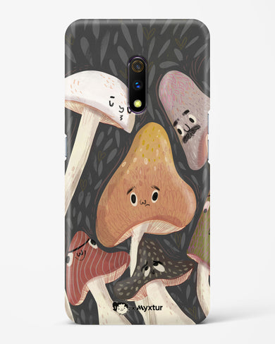 Shroom Smiles [doodleodrama] Hard Case Phone Cover-(Realme)