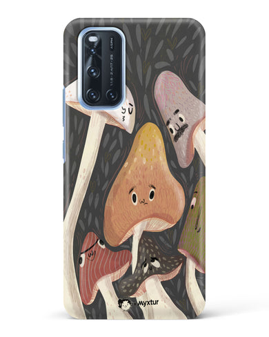 Shroom Smiles [doodleodrama] Hard Case Phone Cover-(Vivo)