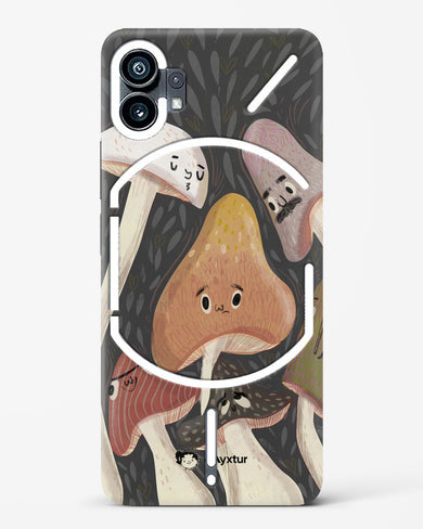 Shroom Smiles [doodleodrama] Hard Case Phone Cover (Nothing)