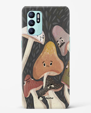 Shroom Smiles [doodleodrama] Hard Case Phone Cover (Oppo)