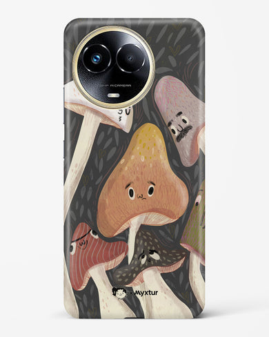 Shroom Smiles [doodleodrama] Hard Case Phone Cover (Realme)