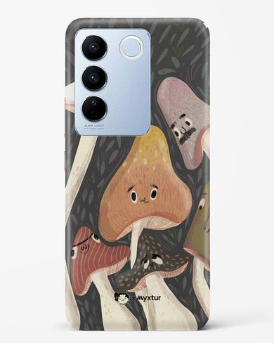 Shroom Smiles [doodleodrama] Hard Case Phone Cover (Vivo)
