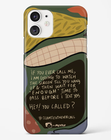 Team Text [doodleodrama] Hard Case Phone Cover-(Apple)