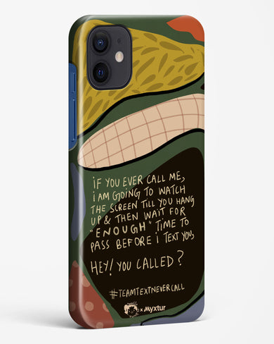 Team Text [doodleodrama] Hard Case Phone Cover-(Apple)