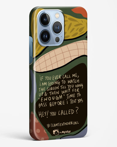 Team Text [doodleodrama] Hard Case Phone Cover (Apple)