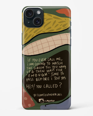 Team Text [doodleodrama] Hard Case Phone Cover-(Apple)