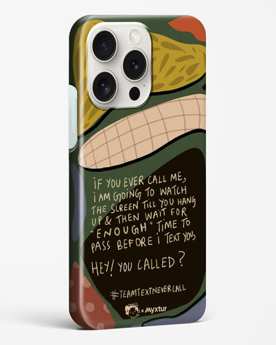 Team Text [doodleodrama] Hard Case Phone Cover (Apple)
